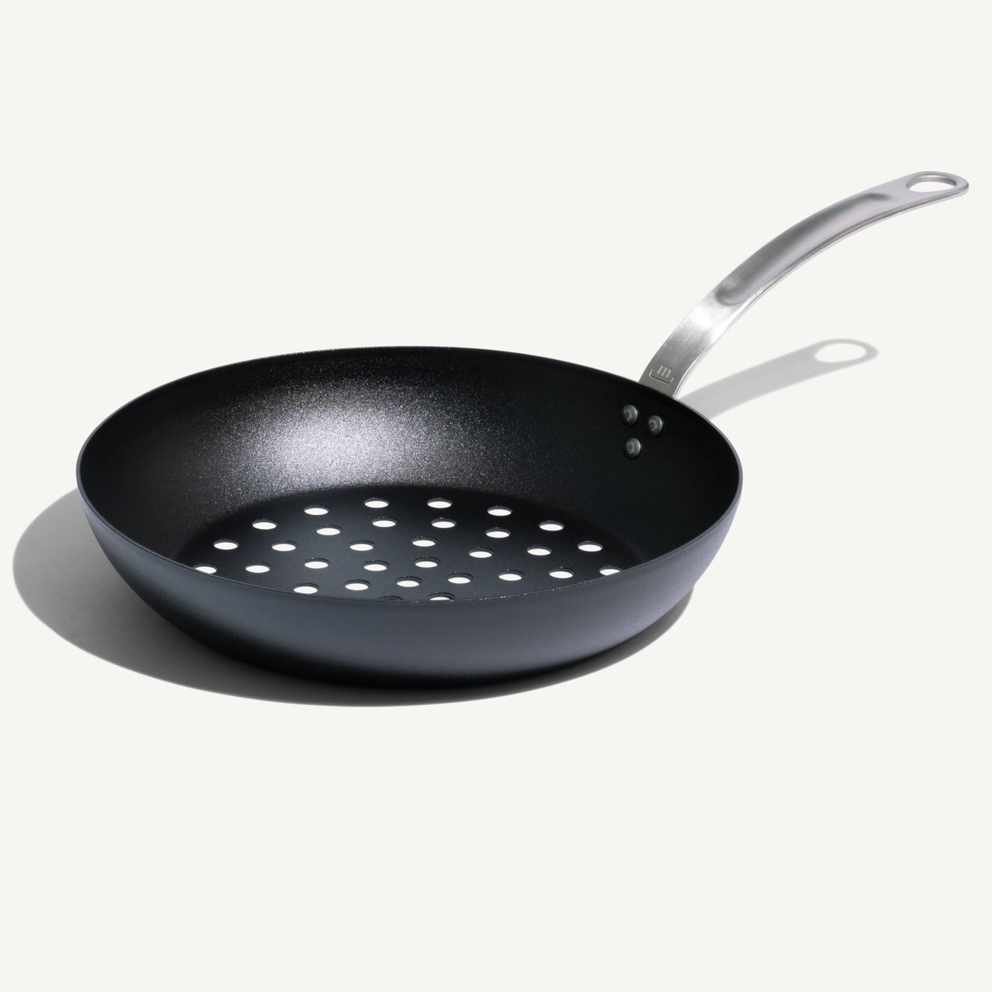 Seasoned Carbon Steel Grill Frying Pan