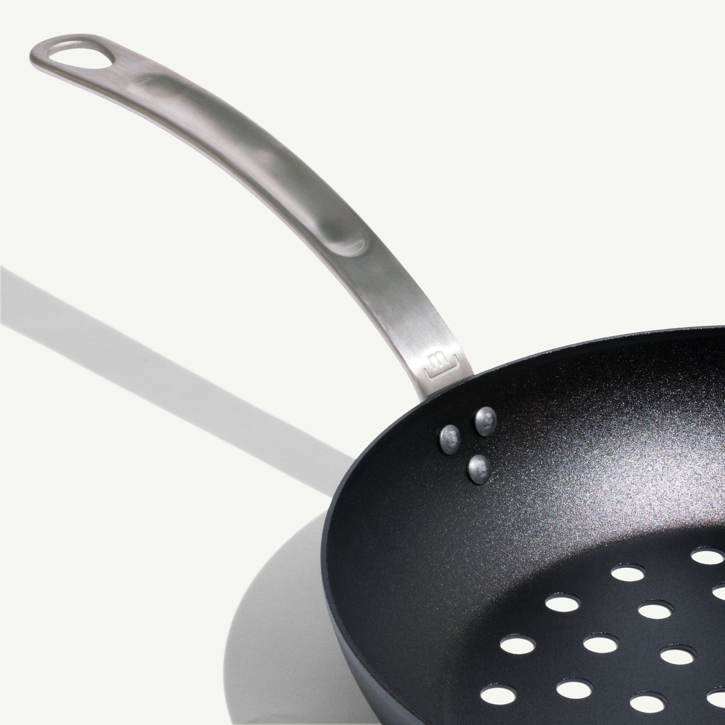 Seasoned Carbon Steel Grill Frying Pan