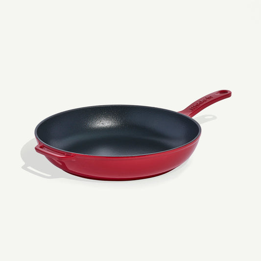 Enamelled Cast Iron Skillet